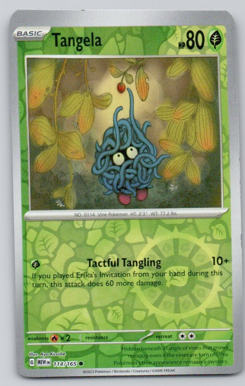 Tangela 114 REV Card - 151