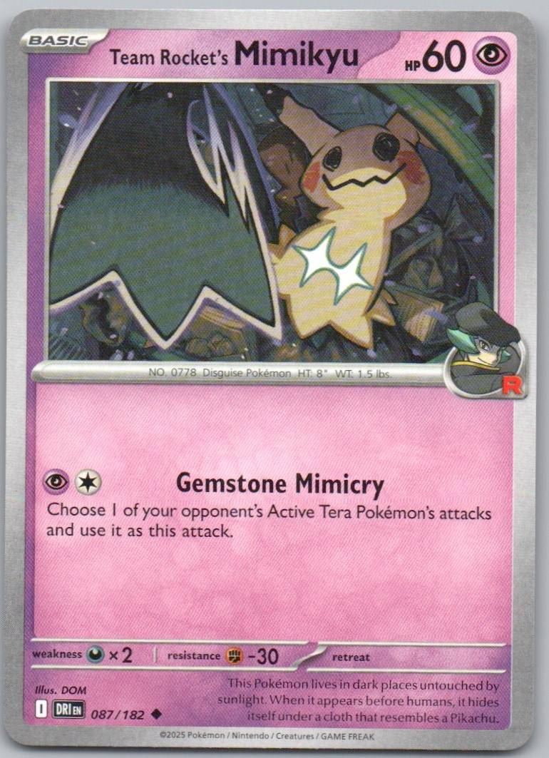 87 - Team Rocket's Mimikyu