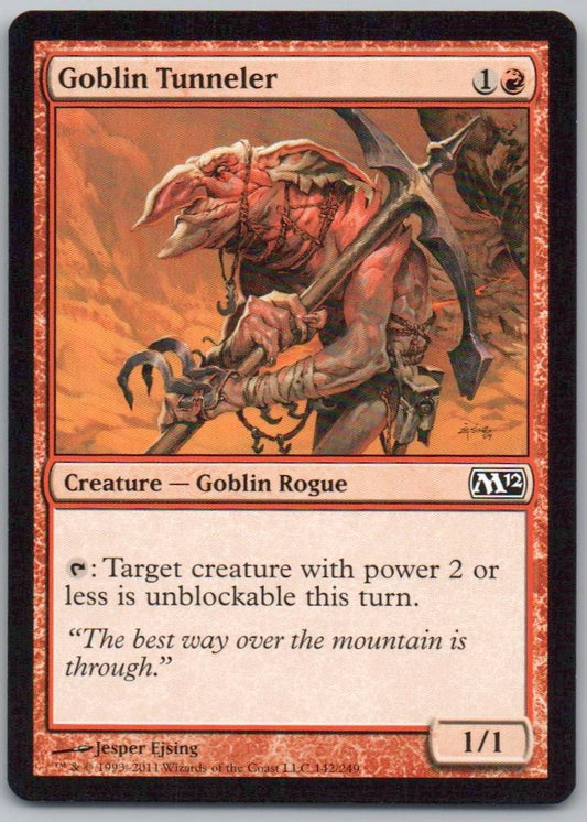Goblin Tunneler 142 Normal Creature Card - Magic 2012