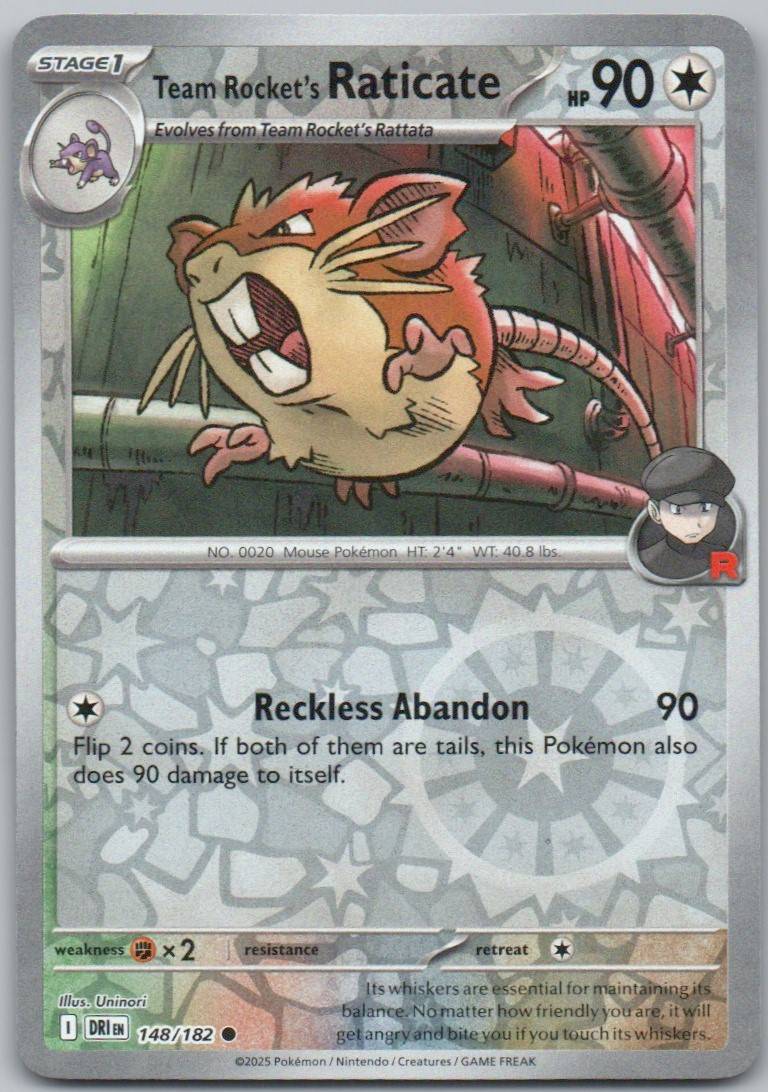 148 - Team Rocket's Raticate