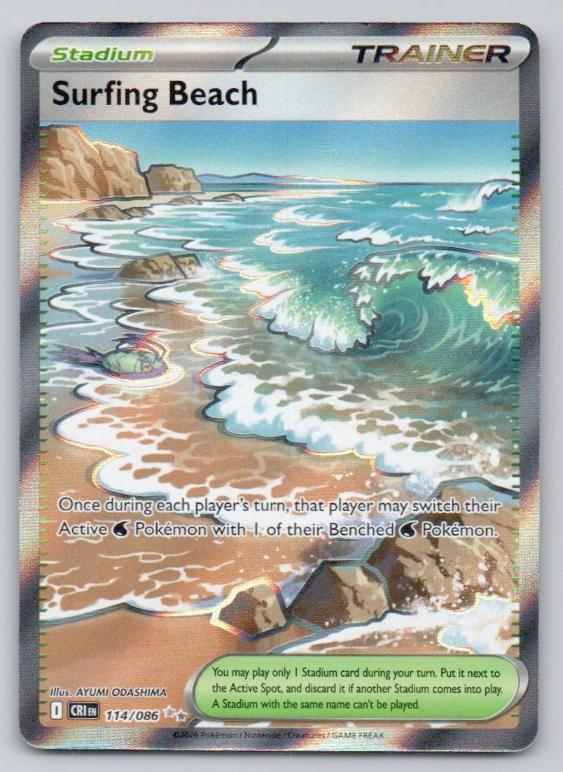 Surfing Beach 114 NOR Card - ME04: Chaos Rising