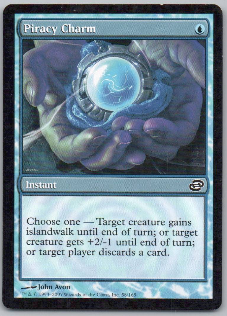 Piracy Charm 58 Normal Instant Card - Planar Chaos