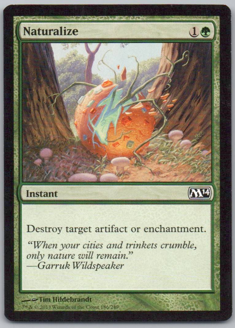 Naturalize 186 Normal Instant Card - Magic 2014