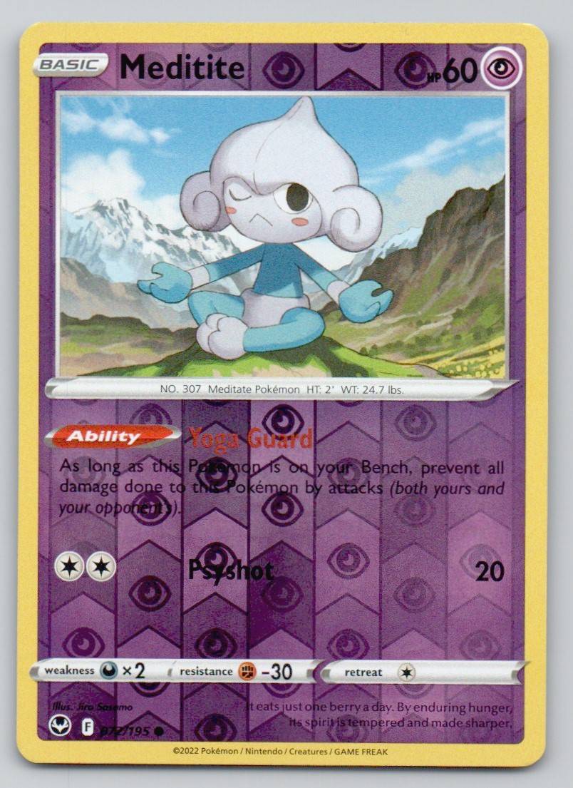 Meditite 072 REV Card - Silver Tempest