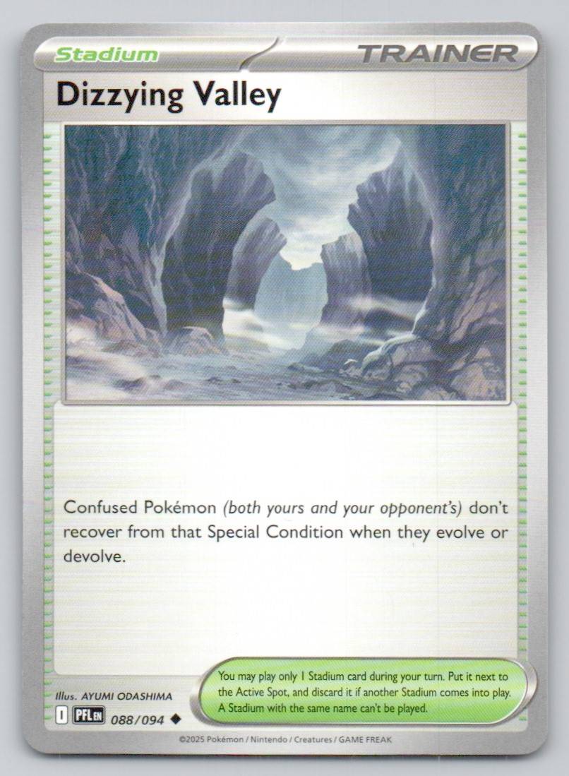 Dizzying Valley 088 NOR Card - Phantasmal Flames