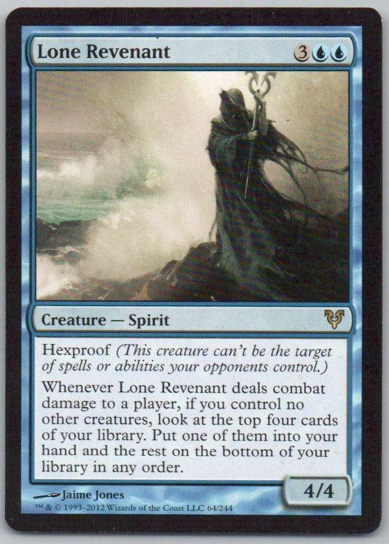 Lone Revenant 64 Normal Creature Card - Avacyn Restored