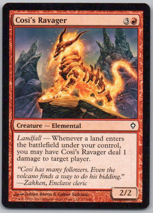Cosi's Ravager 77 Normal Creature Card - Worldwake