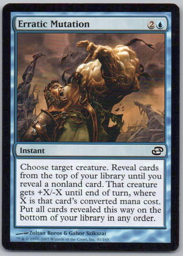 Erratic Mutation 41 Normal Instant Card - Planar Chaos