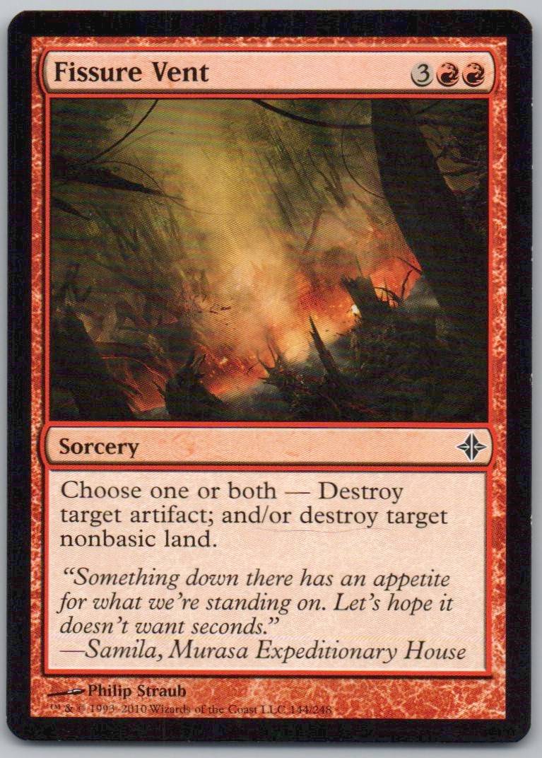 Fissure Vent 144 Normal Sorcery Card - Rise of the Eldrazi