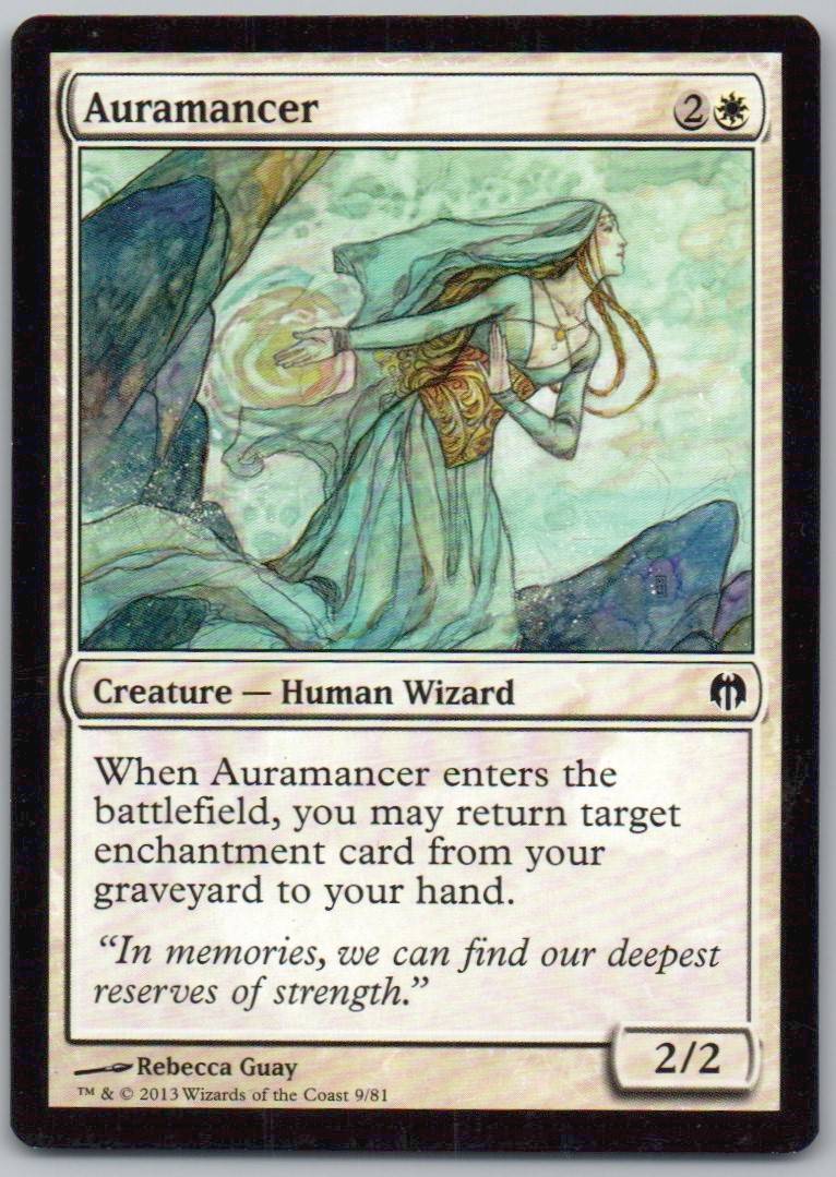 Auramancer 9 Normal Creature Card - Duel Decks: Heroes vs. Monsters