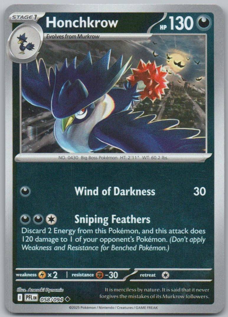 58 - Honchkrow
