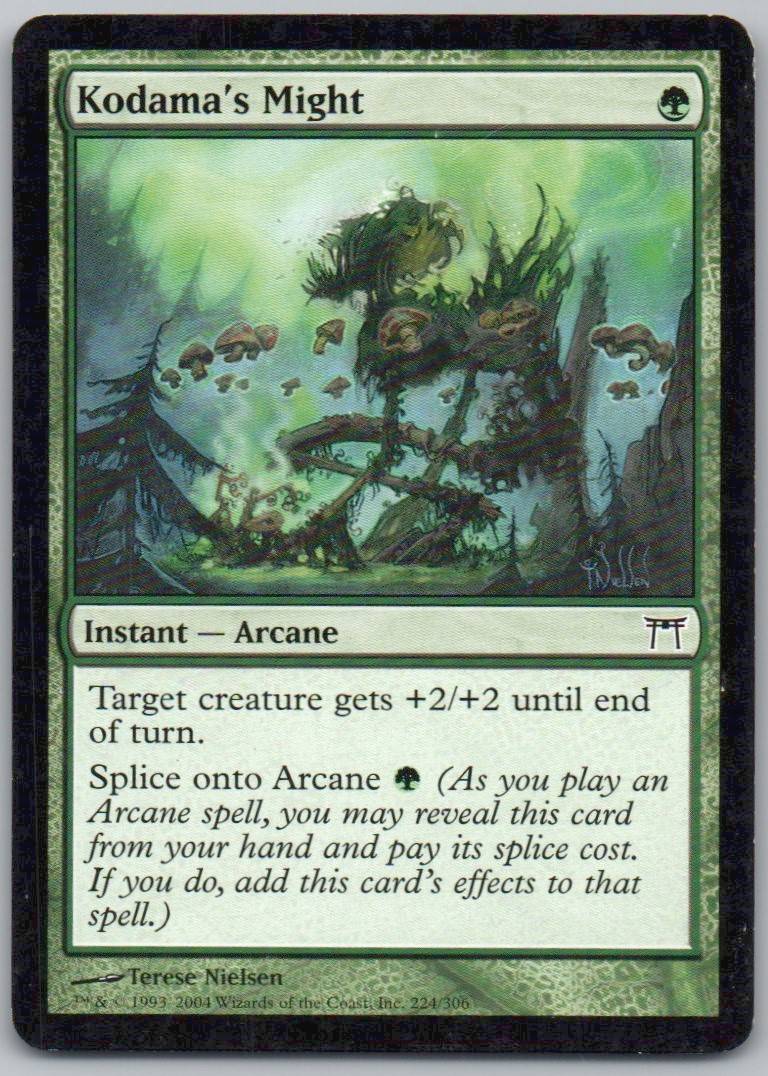 Kodama's Might 224 Normal Instant Card - Champions of Kamigawa