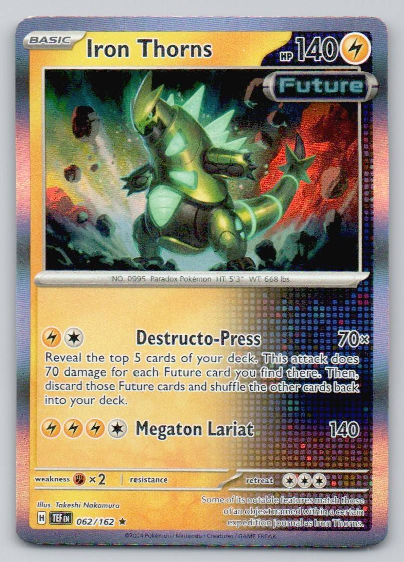 Iron Thorns 062 NOR Card - Temporal Forces