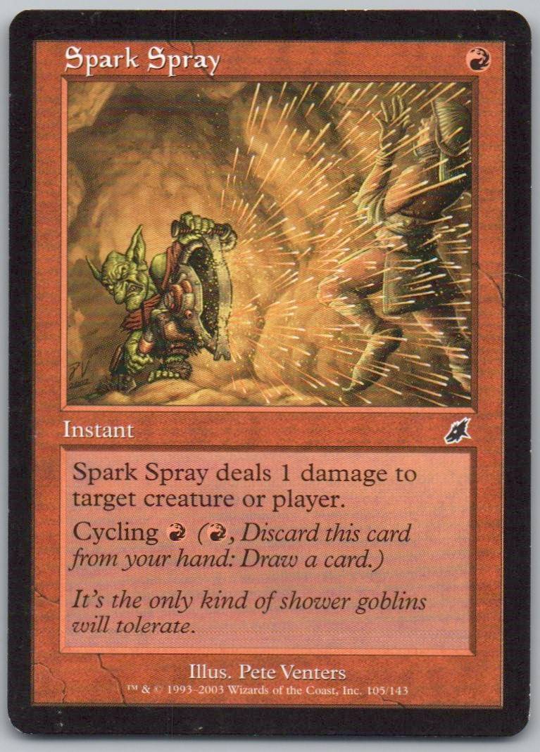 Spark Spray 105 Normal Instant Card - Scourge