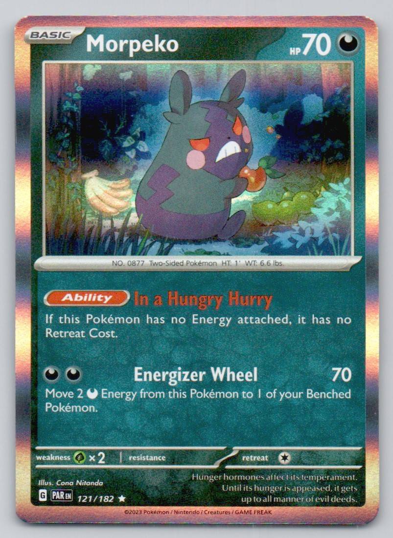 Morpeko 121 NOR Card - Paradox Rift