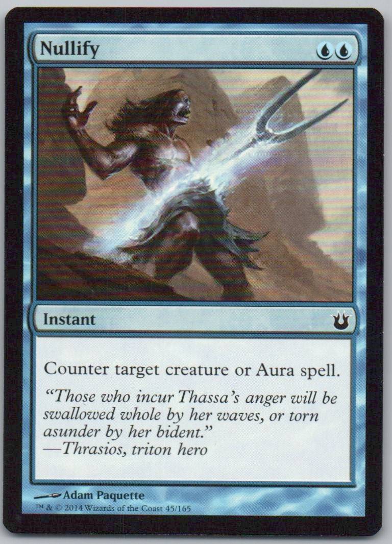 Nullify 45 Normal Instant Card - Born of the Gods