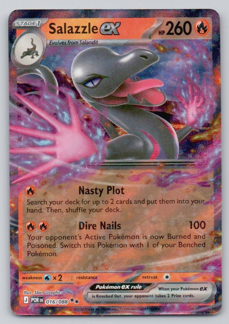 Salazzle ex 016 NOR Card - Perfect Order