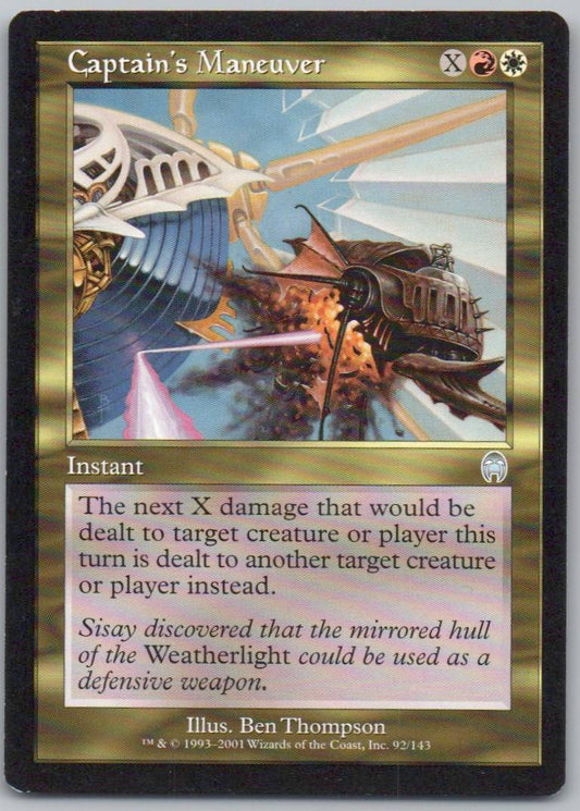 Captain's Maneuver 92 Normal Instant Card - Apocalypse
