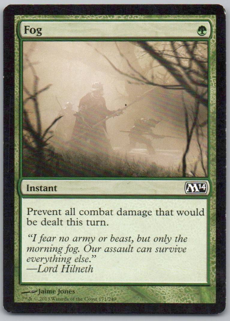 Fog 171 Normal Instant Card - Magic 2014