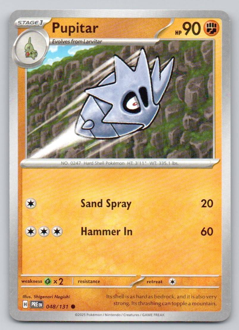Pupitar 048 NOR Card - Prismatic Evolutions