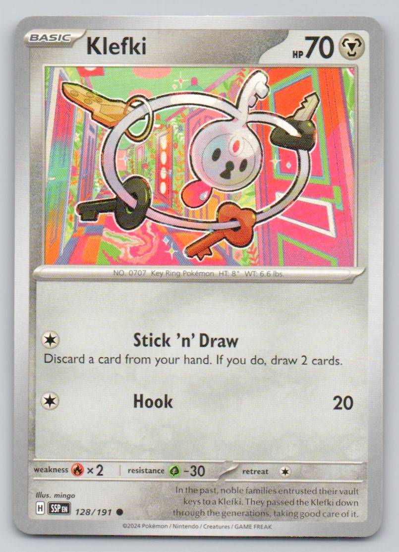Klefki 128 NOR Card - Surging Sparks
