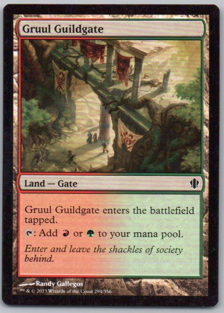 Gruul Guildgate 294 Normal Land Card - Commander 2013