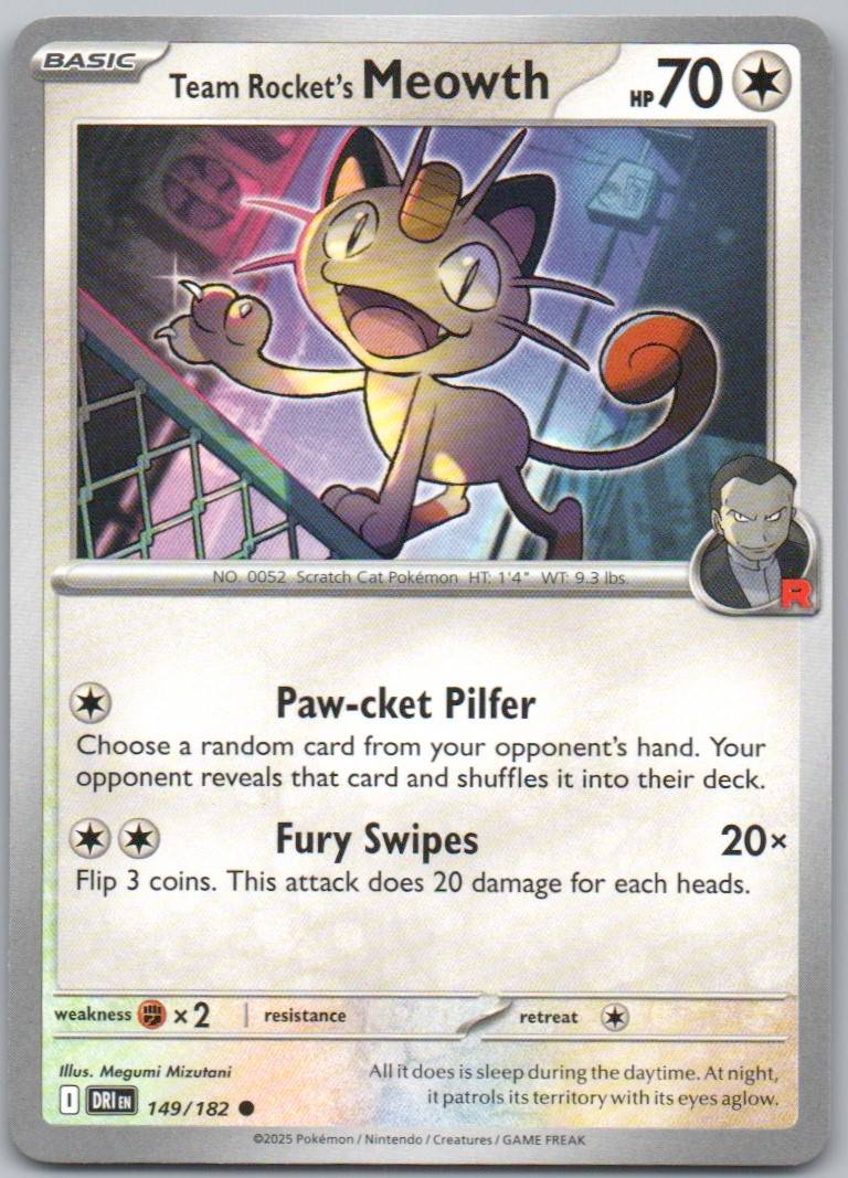 149 - Team Rocket's Meowth