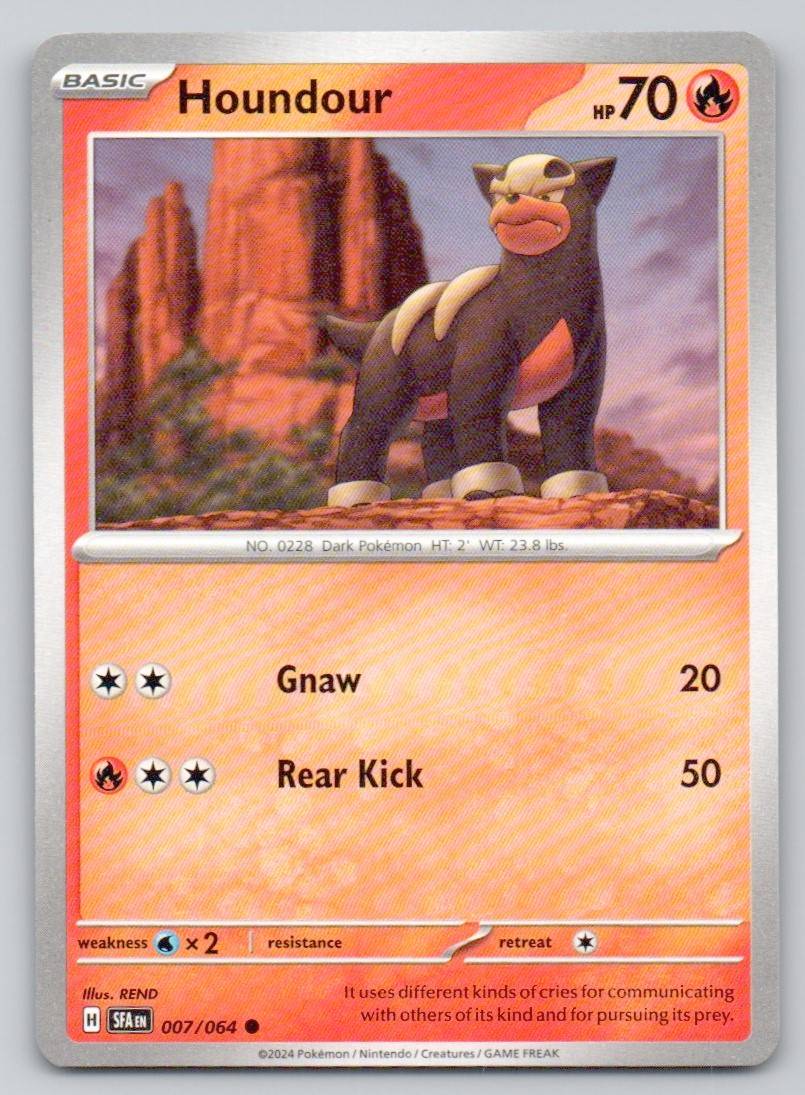 Houndour 007 NOR Card - Shrouded Fable