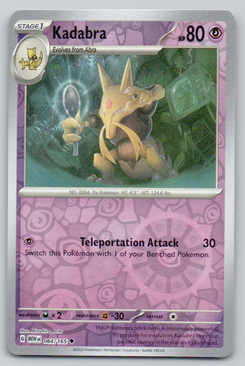 Kadabra 064 REV Card - 151
