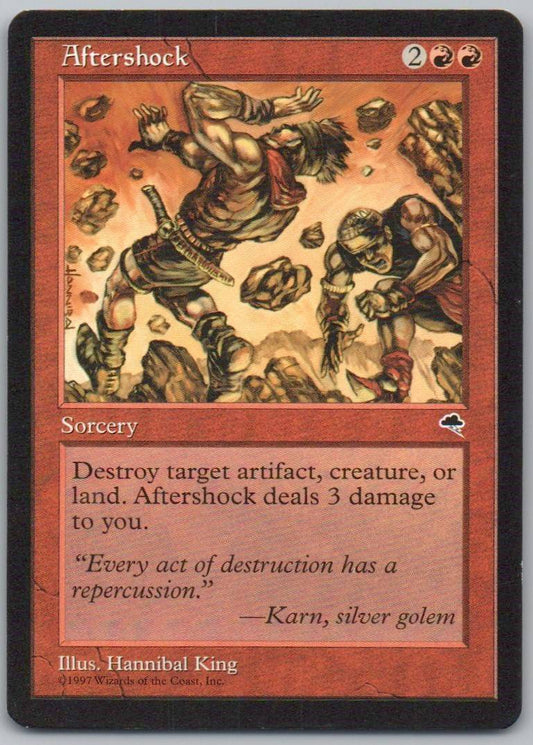 Aftershock 160 Normal Sorcery Card - Tempest