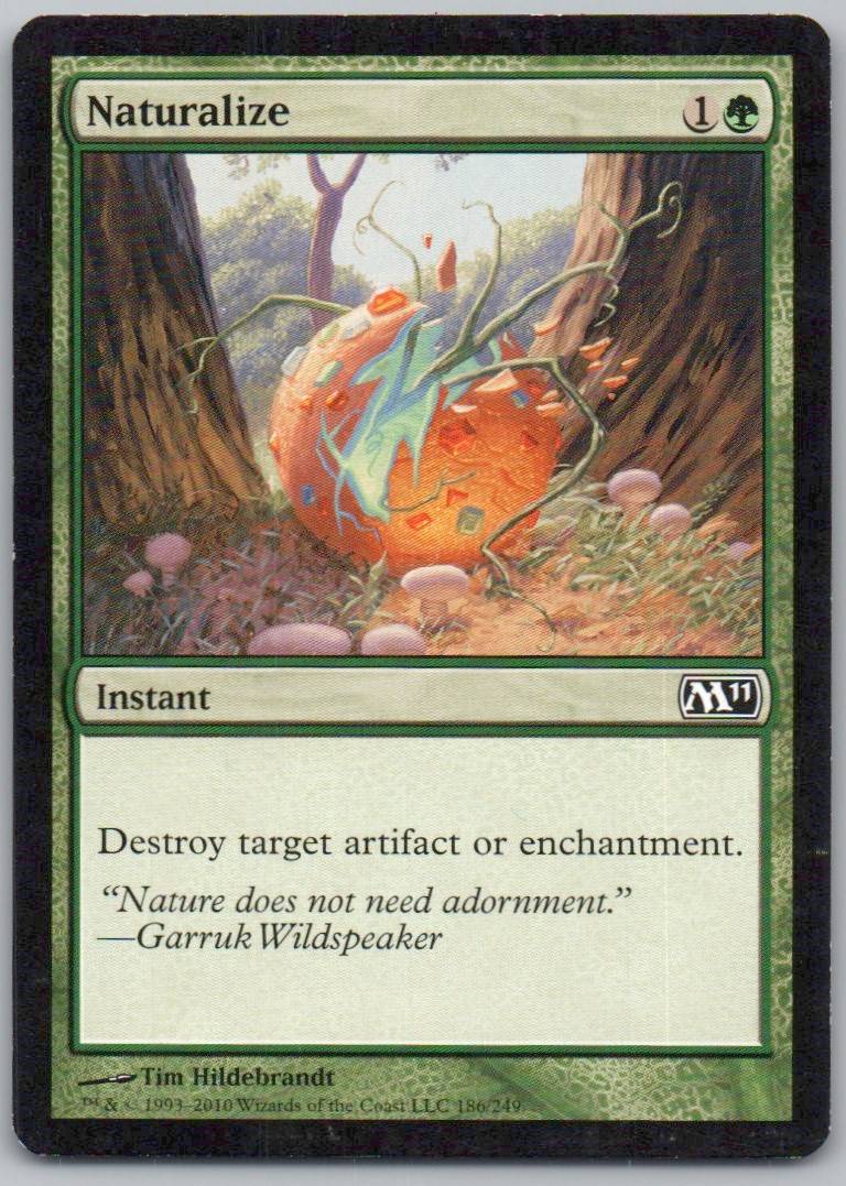 Naturalize 186 Normal Instant Card - Magic 2011