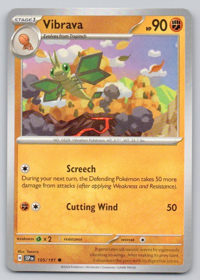 Vibrava 105 NOR Card - Surging Sparks