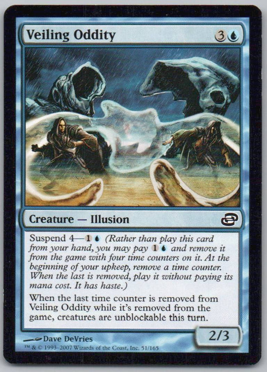 Veiling Oddity 51 Normal Creature Card - Planar Chaos