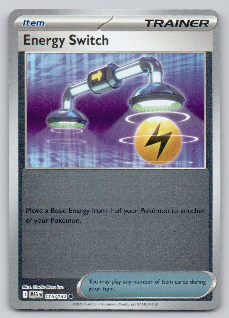 Energy Switch 115 REV Card - Mega Evolution