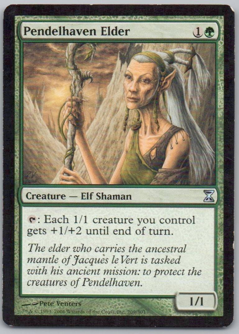 Pendelhaven Elder 209 Normal Creature Card - Time Spiral