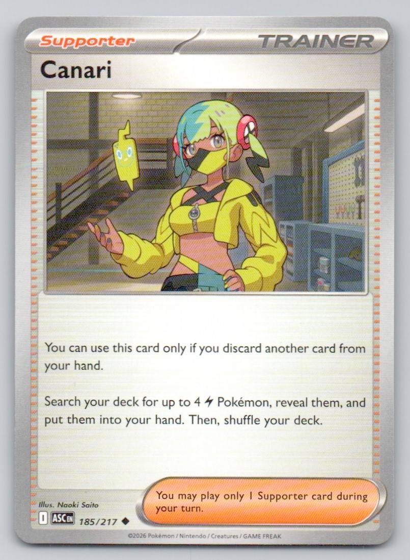 Canari 185 NOR Card - Ascended Heroes