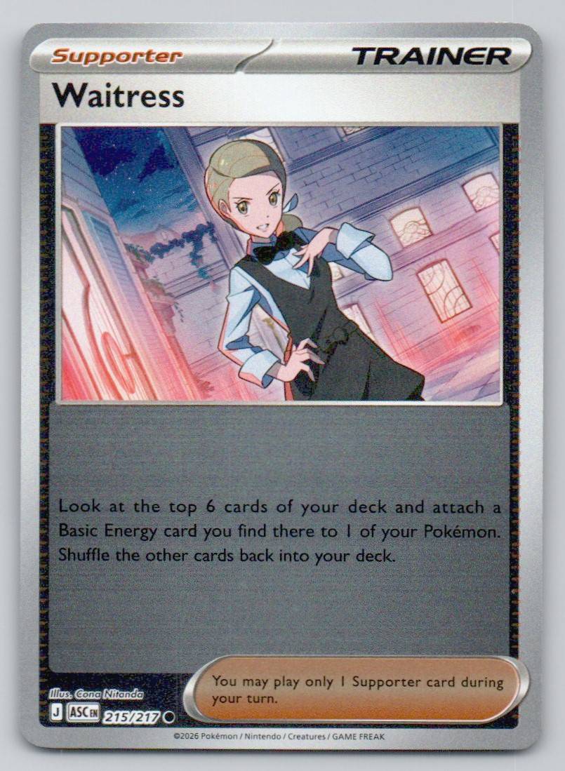 Waitress 215 REV Card - Ascended Heroes