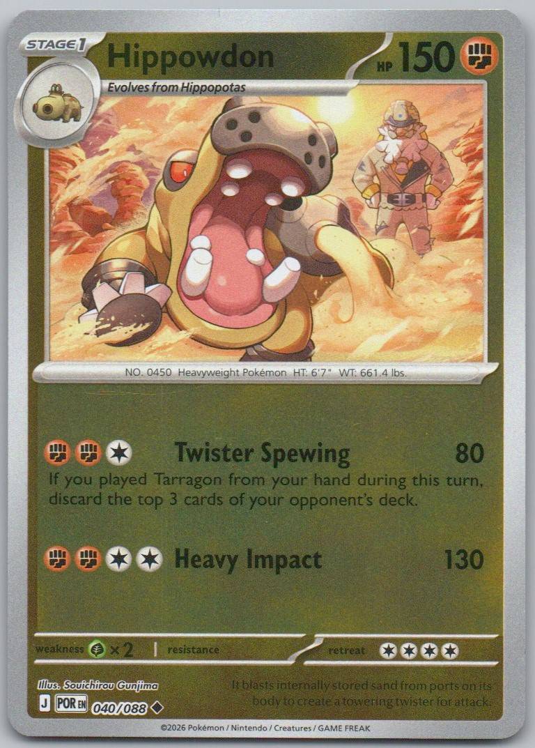 40 - Hippowdon