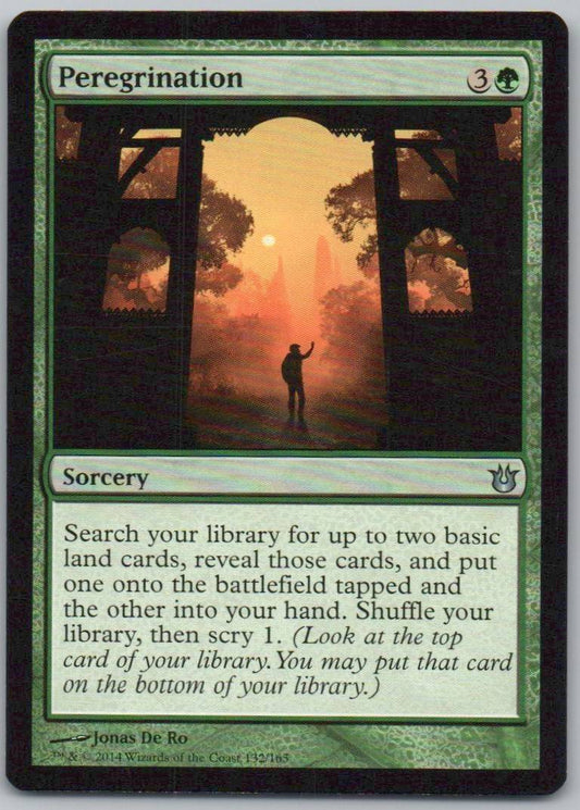 Peregrination 132 Normal Sorcery Card - Born of the Gods