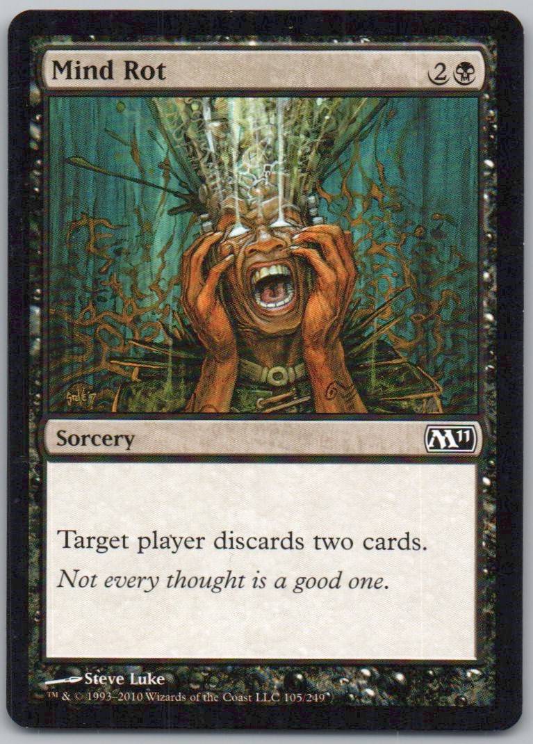 Mind Rot 105 Normal Sorcery Card - Magic 2011