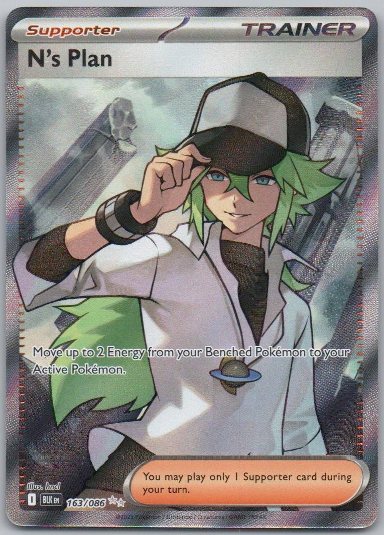 N's Plan 163 HOL Card - Black Bolt