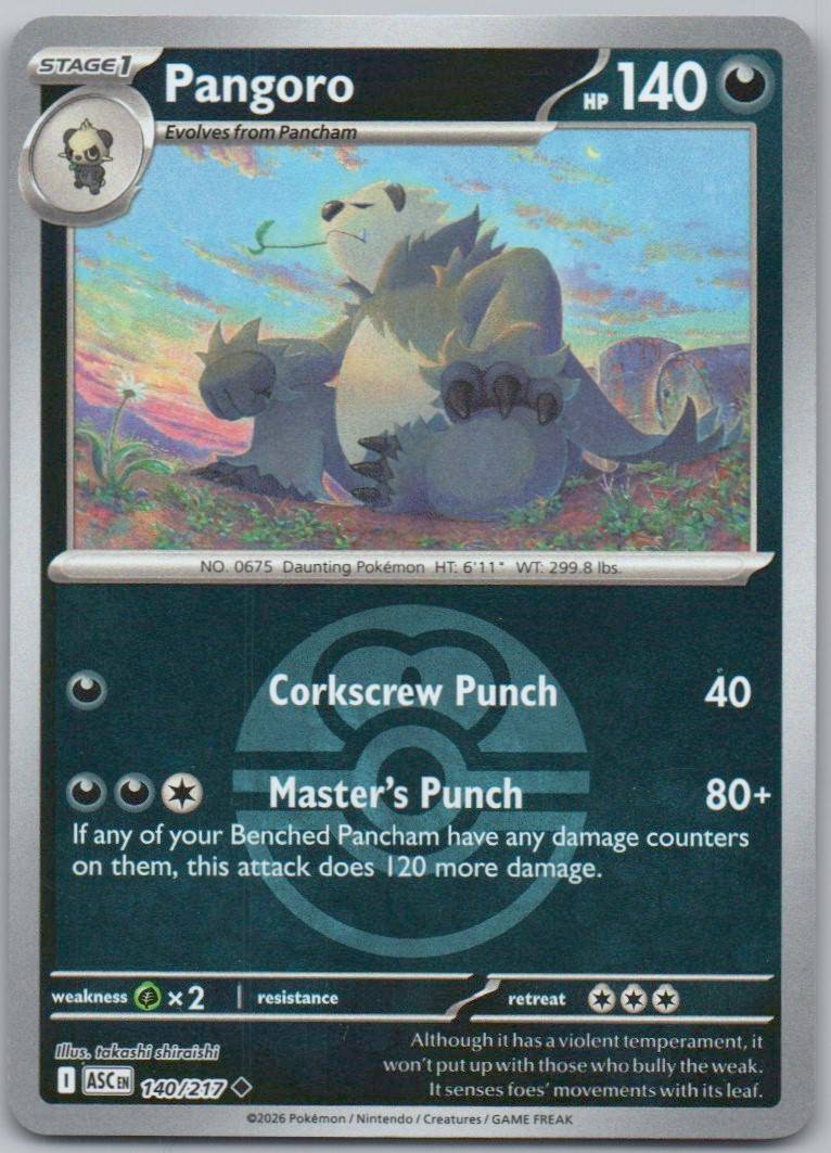 140 - Pangoro (Love Ball)