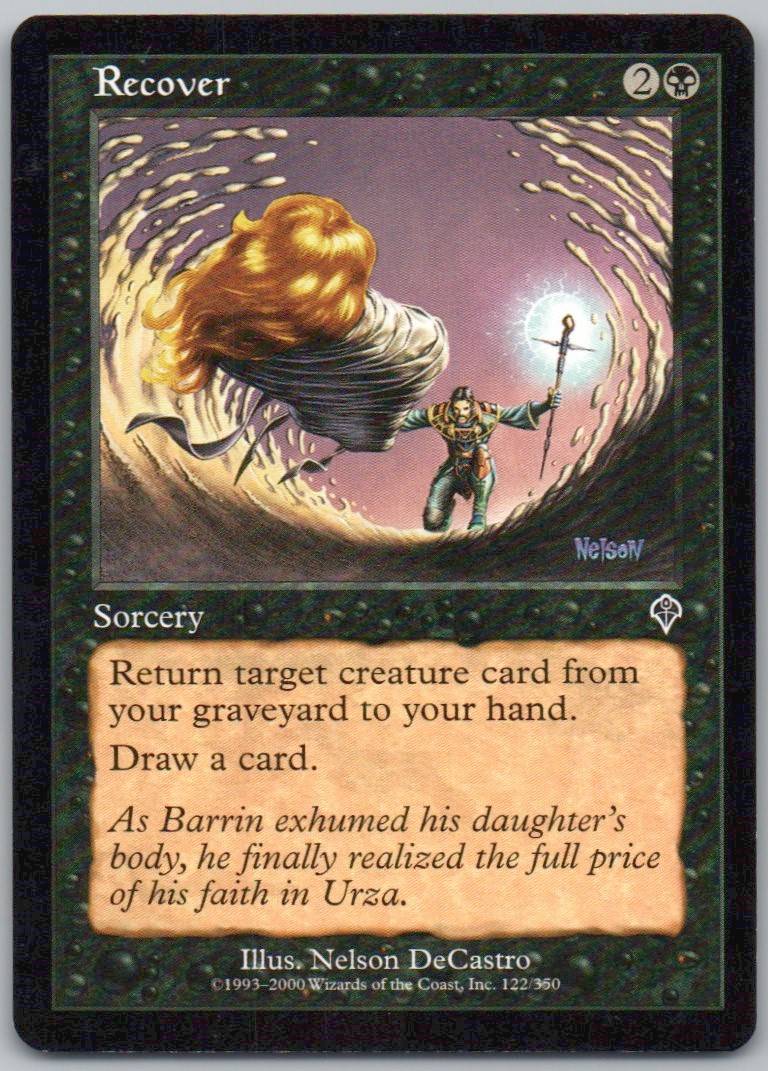 Recover 122 Normal Sorcery Card - Invasion