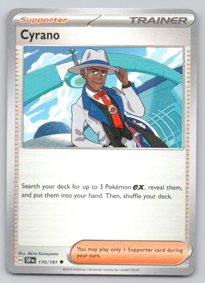 Cyrano 170 NOR Card - Surging Sparks