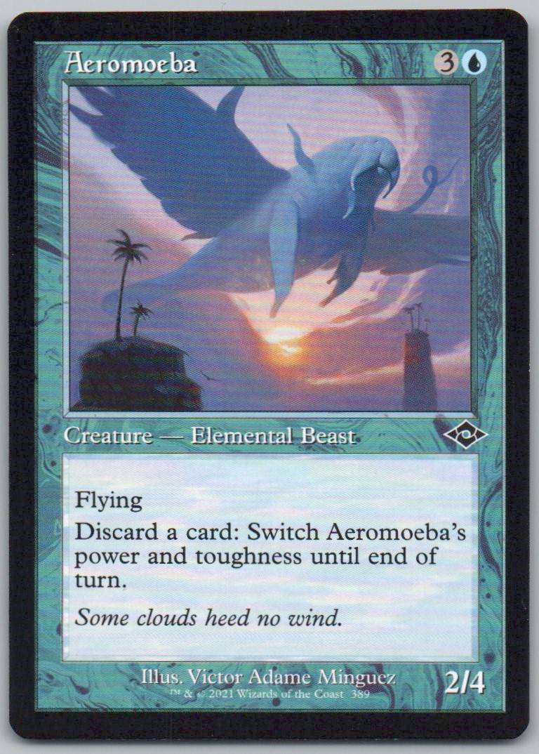 Aeromoeba (Retro Frame) 389 Normal Creature Card - Modern Horizons 2