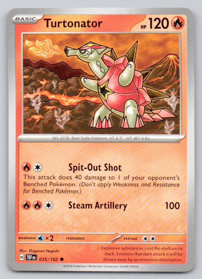 Turtonator 035 NOR Card - Temporal Forces