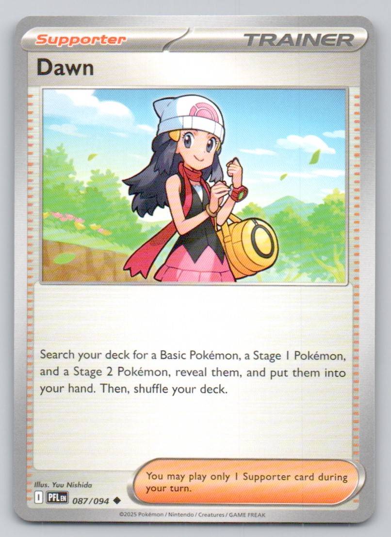 Dawn 087 NOR Card - Phantasmal Flames