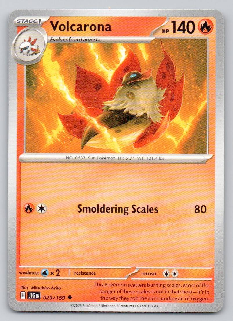 Volcarona 029 NOR Card - Journey Together