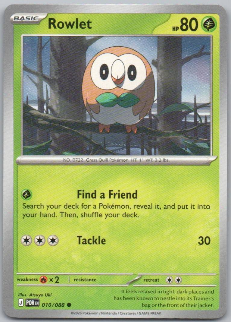 10 - Rowlet
