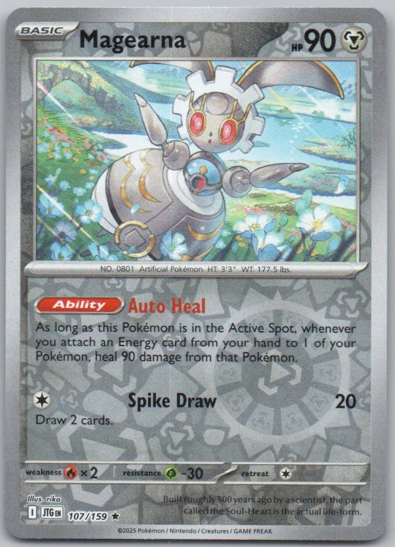 Magearna 107 NOR Card - Journey Together